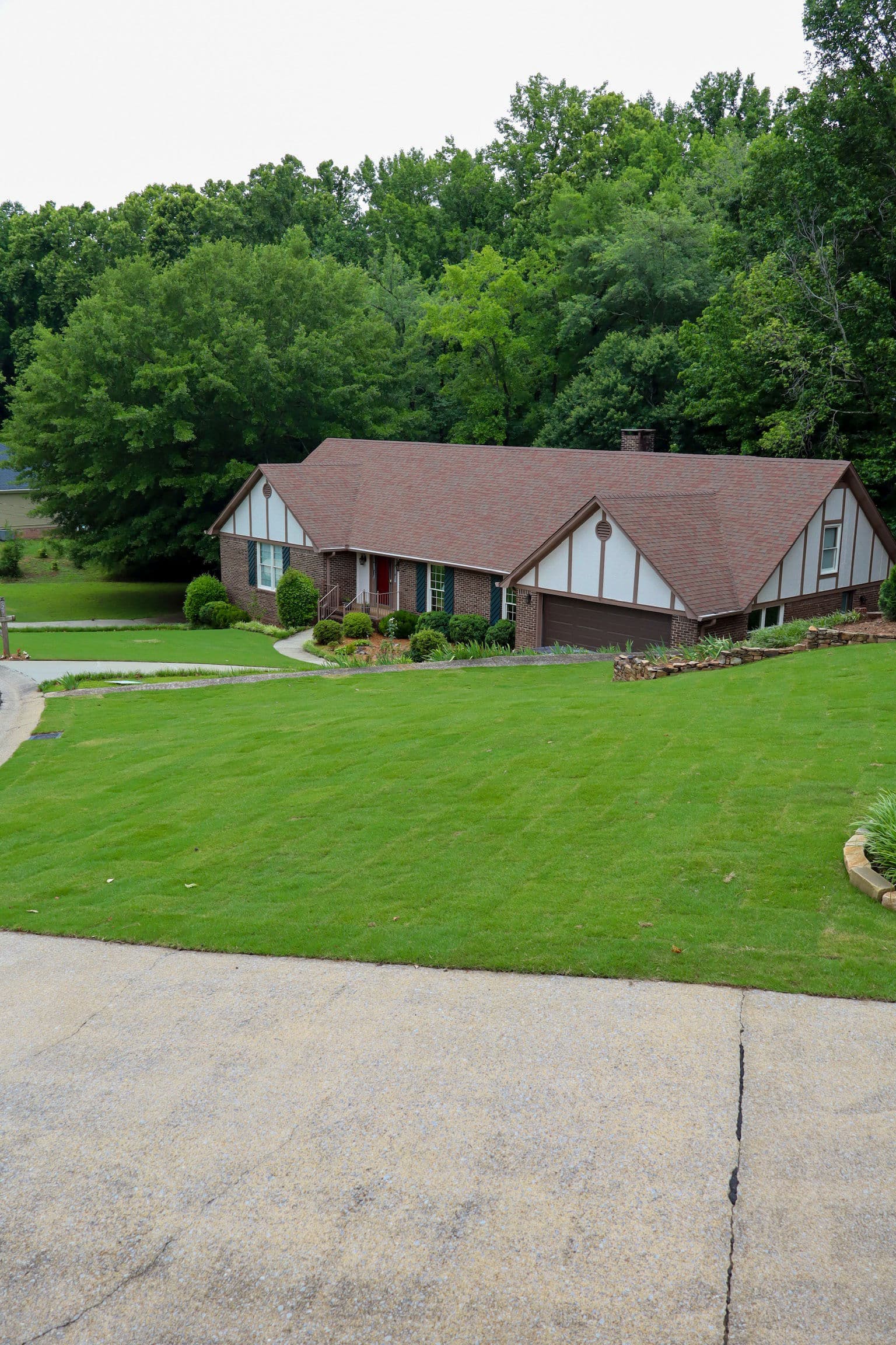 Gallery photos for Fresh Sod Installation Gives This Lawn a Clean, Even Look: Image #2