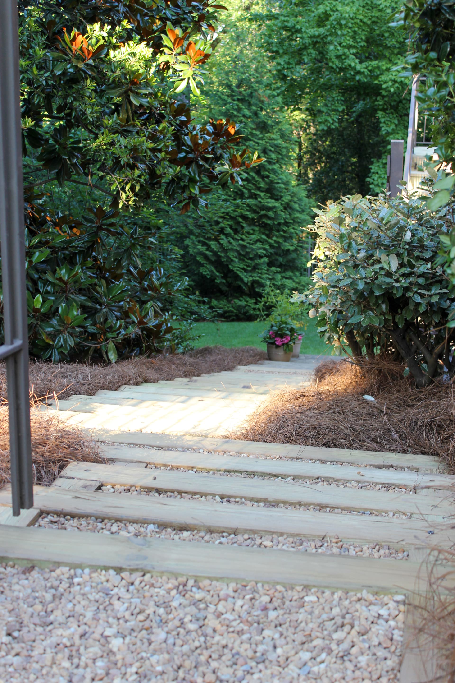 Gallery photos for Rotted Outdoor Steps Replaced With Solid Custom Stairs: Image #1