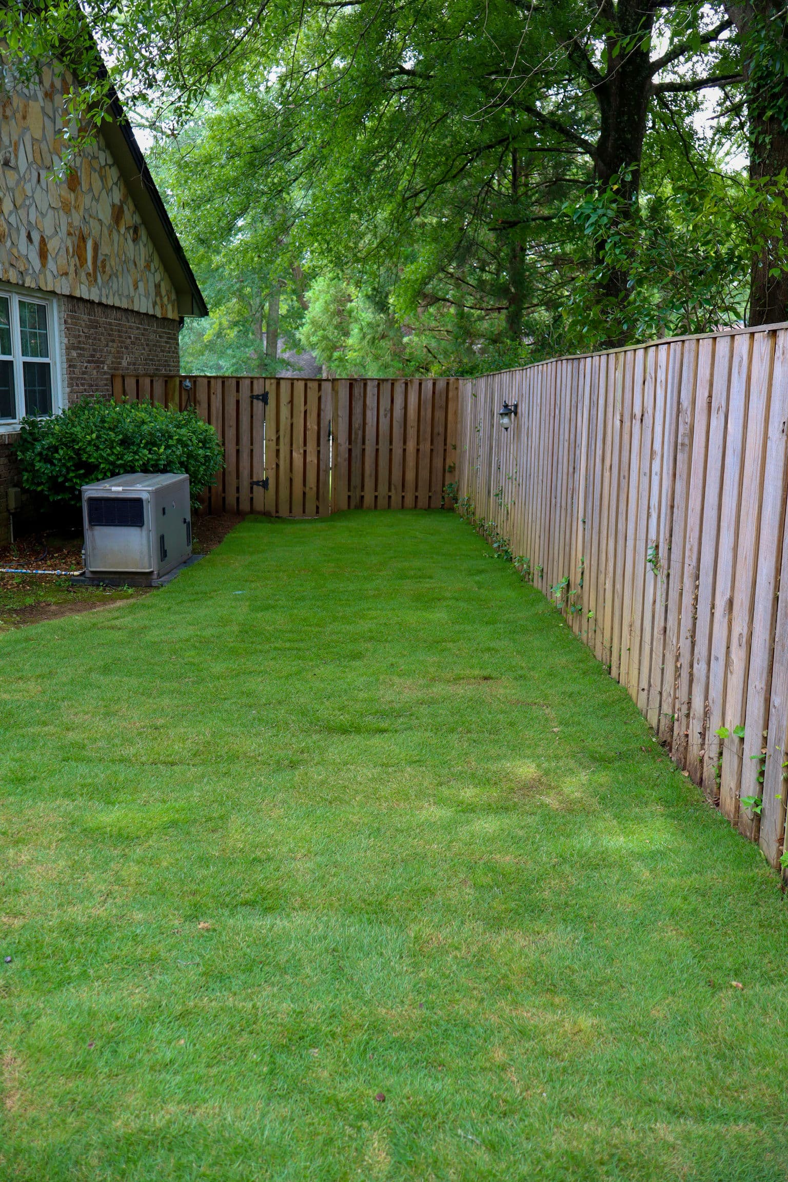 Gallery photos for Fresh Sod Installation Fixes Bare Backyard Near Pool: Image #4